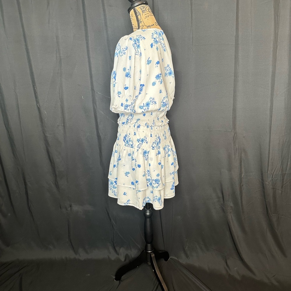 Sugarlips Floral Blue and White Skirt Set - Picture 8 of 9